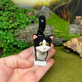 Ceramic Tux Kitty