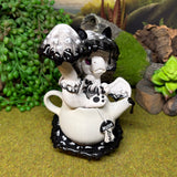 Inky Cap Mushroom Dragon Teapot