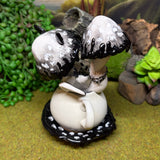 Inky Cap Mushroom Dragon Teapot