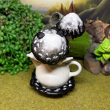 Inky Cap Mushroom Dragon Teapot