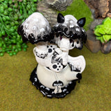 Inky Cap Mushroom Dragon Teapot