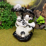 Inky Cap Mushroom Dragon Teapot