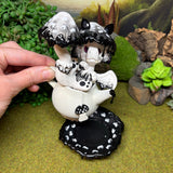 Inky Cap Mushroom Dragon Teapot