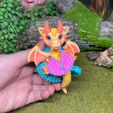 Knitting Dragon