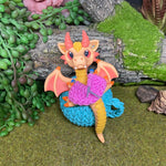 Knitting Dragon